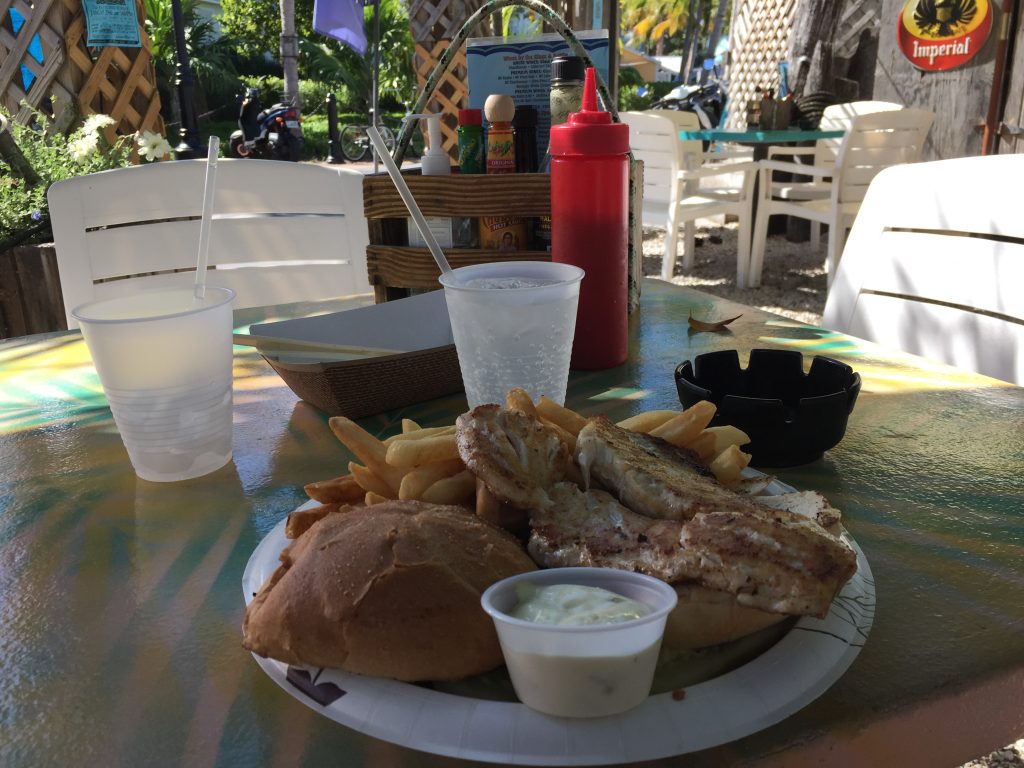 Lunch at Schooner Wharf