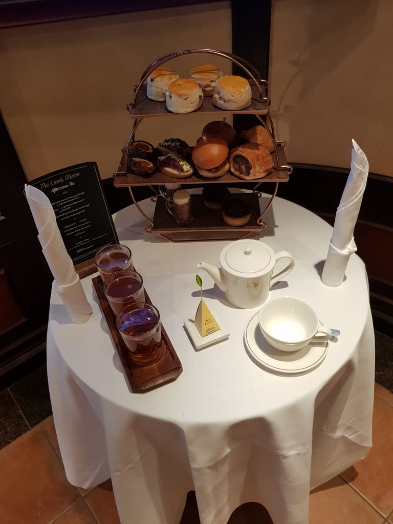 Afternoon tea at the Golden Lion