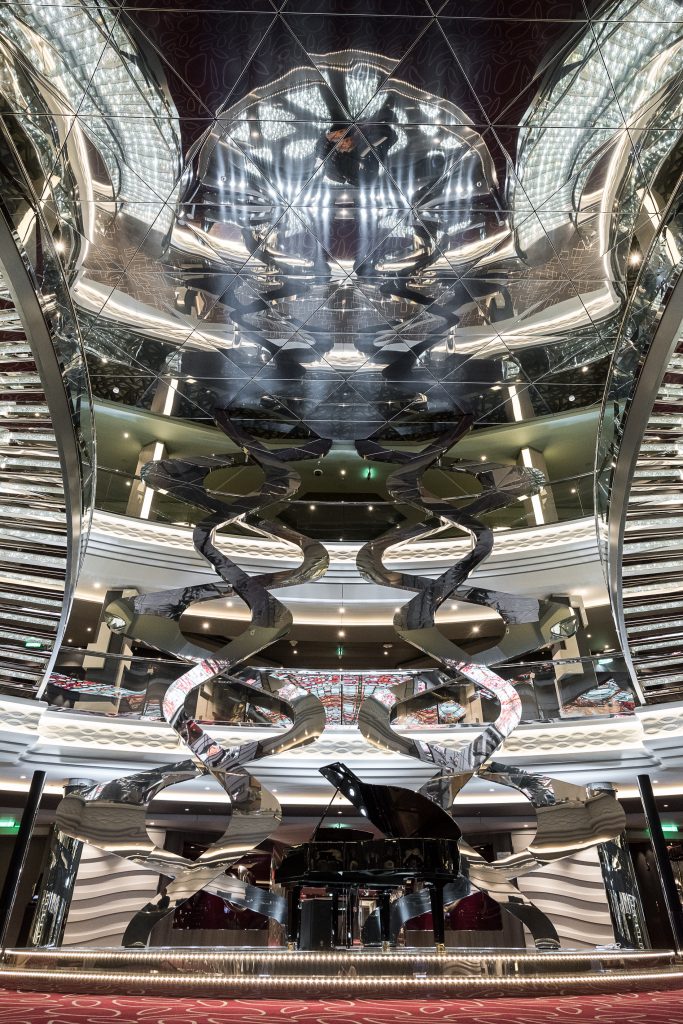 Infinity atrium. Photo: MSC Cruises
