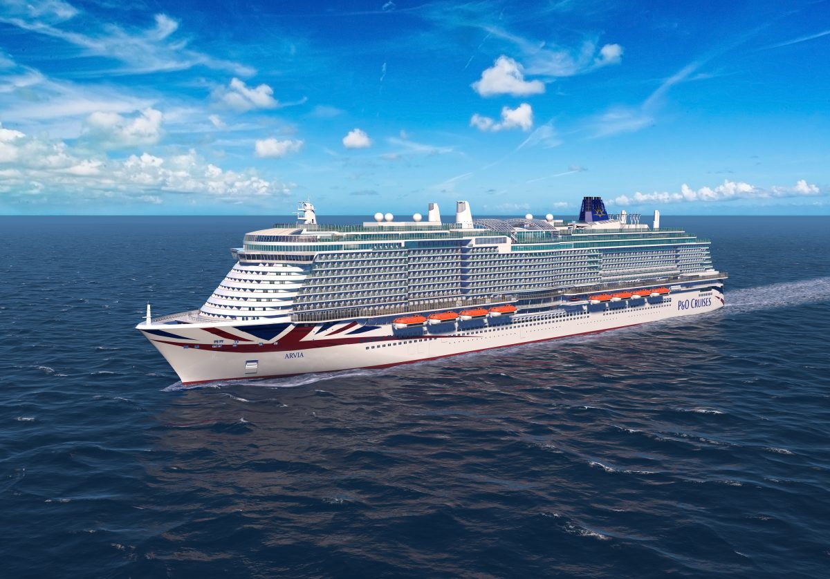 p&o cruises new ship 2022